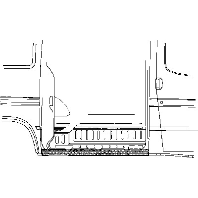 Слика на Лајсна за крило VAN WEZEL 1895110 за Ford Transit BUS (E) 1991 2.0 i (EBL, EDL, EGL, ESS, EUS) - 98 коњи бензин