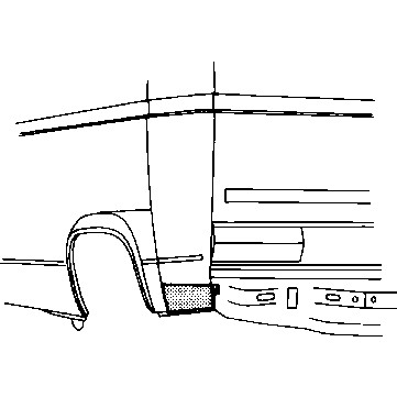 Слика на Лајсна за крило VAN WEZEL 5870133 за VW Transporter T3 Box 2.1 - 112 коњи бензин