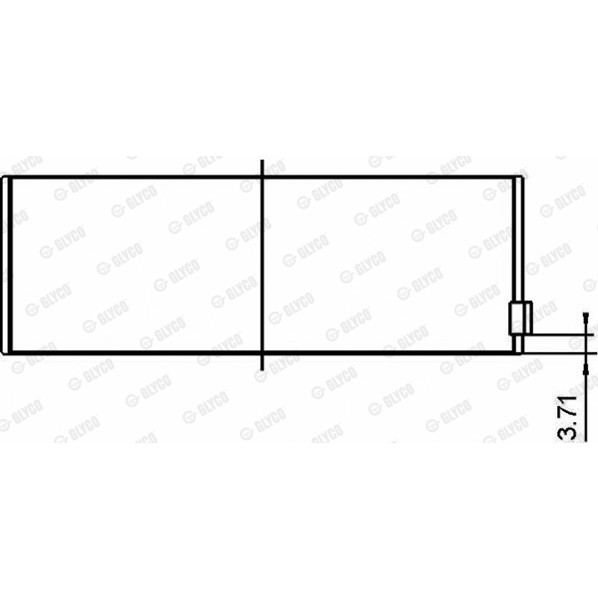 Слика на лежај клипњача GLYCO 71-4108 STD за камион Iveco Eurostar LD 440 E 52 T - 514 коњи дизел