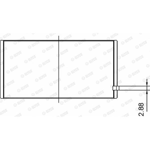 Слика на лежај клипњача GLYCO 71-4295 STD за камион Renault C 290.19/T - 291 коњи дизел