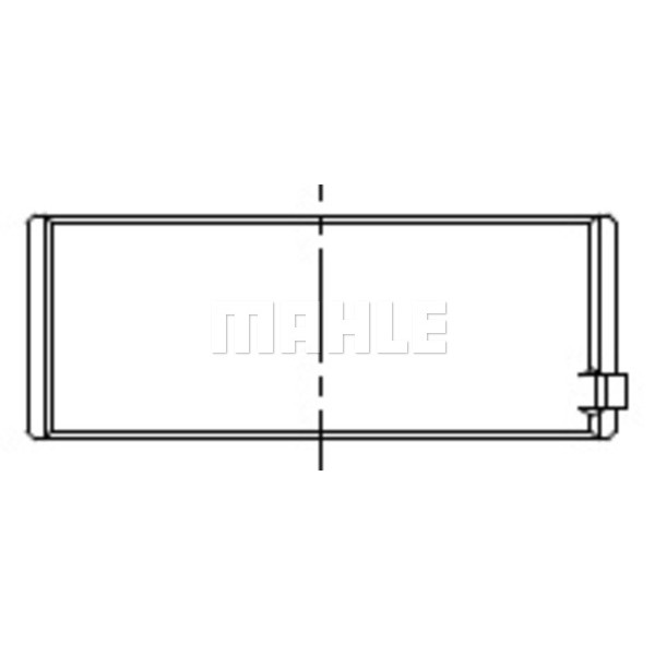 Слика на лежај клипњача MAHLE 001 PL 19799 025 за камион Mercedes Axor 2 2533, 2533 L - 326 коњи дизел