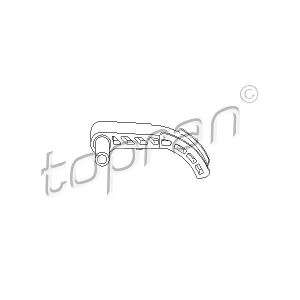 Слика на Лизгач погонски ланец TOPRAN 407 908 за Mercedes C-class Estate (s203) C 180 (203.235) - 129 коњи бензин