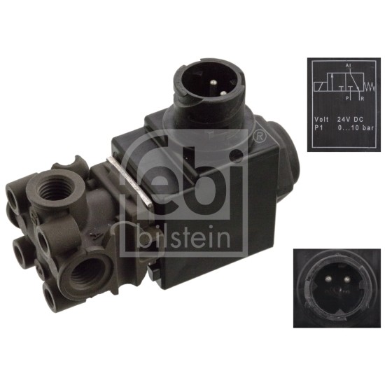 Слика на магнетен вентил FEBI BILSTEIN 101289 за камион Scania P,G,R,T Series R 380 - 379 коњи дизел