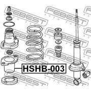 Слика 2 на Манжетна за амортизер FEBEST HSHB-003