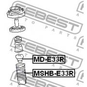 Слика 2 на Манжетна за амортизер FEBEST MSHB-E33R