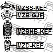 Слика 2 на Манжетна за амортизер FEBEST MZSHB-KEF