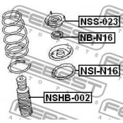 Слика 2 $на Манжетна за амортизер FEBEST NSHB-002