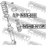 Слика 2 на Манжетна за амортизер FEBEST NSHB-N15R