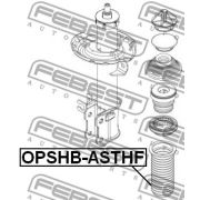 Слика 2 на Манжетна за амортизер FEBEST OPSHB-ASTHF