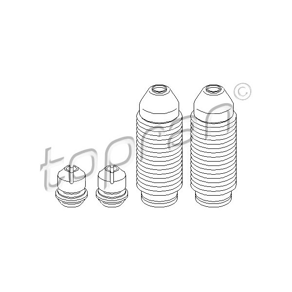 Слика на Манжетна за амортизер TOPRAN 914 101 за VW Bora Sedan (1J2) 2.0 - 115 коњи бензин