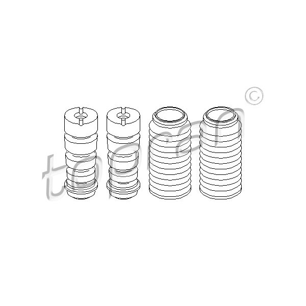Слика на Манжетна за амортизер TOPRAN 915 017 за Seat Toledo (1L) 1.8 i - 88 коњи бензин
