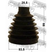 Слика 2 на Манжетна за зглоб FEBEST 0415P-V97