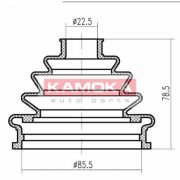 Слика 1 на Манжетна за зглоб KAMOKA  1146762