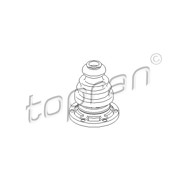 Слика на Манжетна за зглоб TOPRAN 103 660 за Audi A6 Sedan (4B, C5) 1.8 - 125 коњи бензин