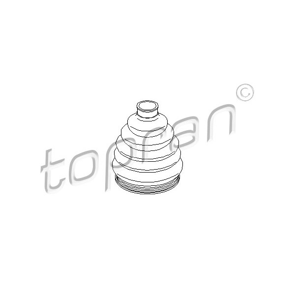 Слика на Манжетна за зглоб TOPRAN 109 256 за Seat Exeo ST (3R5) 1.6 - 102 коњи бензин