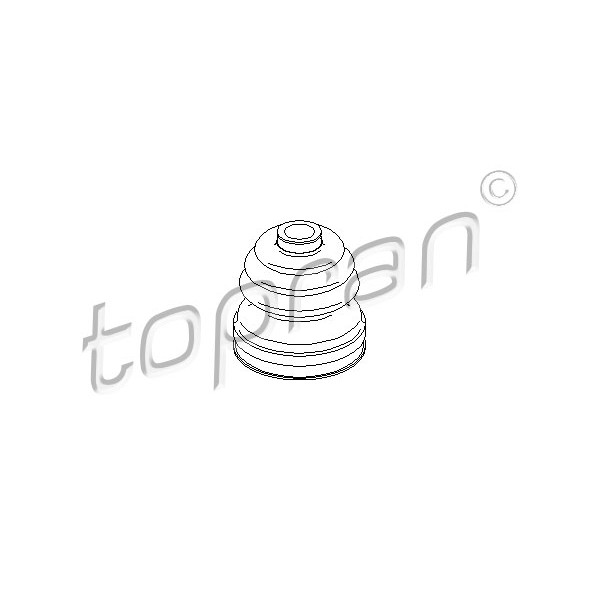 Слика на Манжетна за зглоб TOPRAN 111 778 за VW Jetta 3 (1K2) 1.9 TDI - 105 коњи дизел