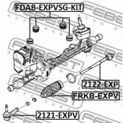 Слика 2 на Манжетна за летва на волан, до спона FEBEST FRKB-EXPV