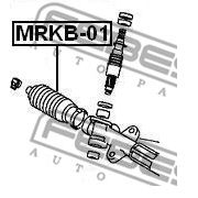 Слика 2 $на Манжетна за летва на волан, до спона FEBEST MRKB-01