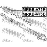 Слика 2 на Манжетна за летва на волан, до спона FEBEST MRKB-V75R