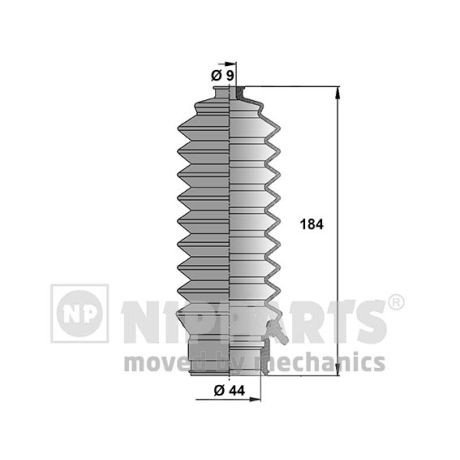 Слика на Манжетна за летва на волан, до спона NIPPARTS J2854000 за Nissan 240SX 2.4 - 152 коњи бензин