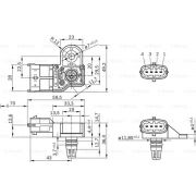 Слика 7 на Мап сензор BOSCH 0 261 230 245