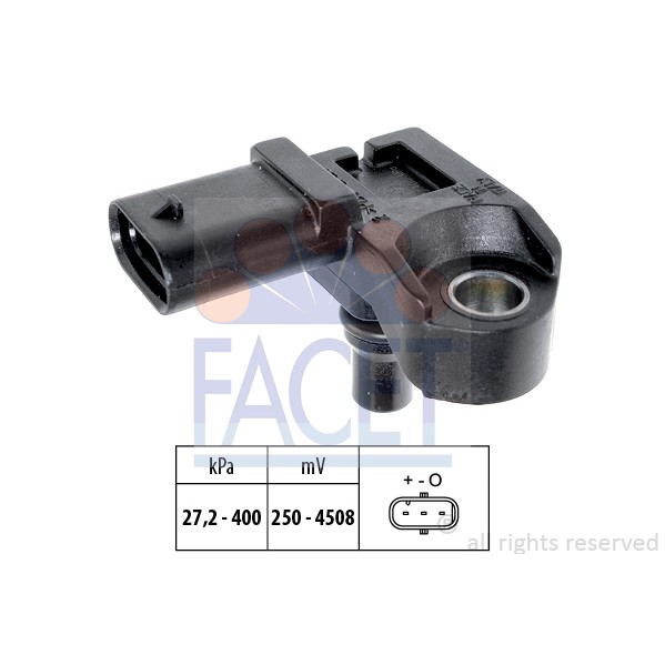 Слика на мап сензор FACET Made in Italy - OE Equivalent 10.3210 за BMW 7 Series G11 725 d, Ld - 231 коњи дизел