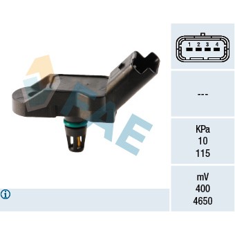 Слика на мап сензор FAE 15035 за Citroen Xsara N1 1.8 D - 58 коњи дизел