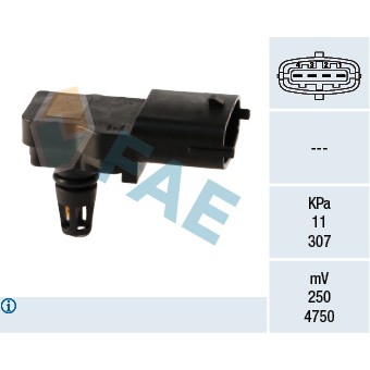 Слика на мап сензор FAE 15036 за Alfa Romeo 147 (937) Hatchback 1.9 JTDM - 115 коњи дизел