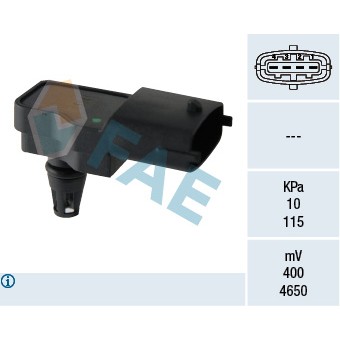 Слика на мап сензор FAE 15041 за Fiat Doblo Cargo Platform 263 1.4 - 95 коњи бензин