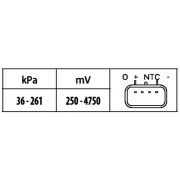 Слика 2 на мап сензор HELLA 6PP 009 400-381