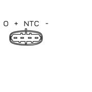 Слика 2 на мап сензор NGK 93700
