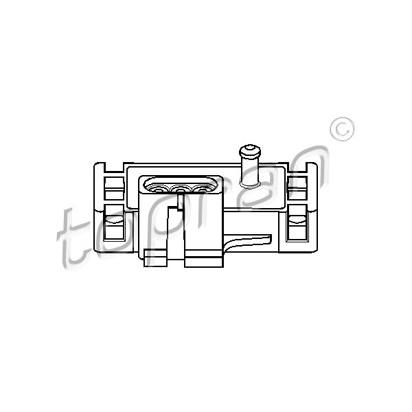 Слика на мап сензор TOPRAN 206 952 за Opel Tigra 1.6 16V - 100 коњи бензин