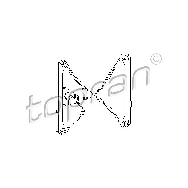Слика на Механизам за подигање на стакло TOPRAN 111 716