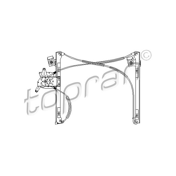 Слика на Механизам за подигање на стакло TOPRAN 113 419