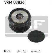 Слика 1 $на Механизам за слободен од на алтернатор SKF VKM 03836