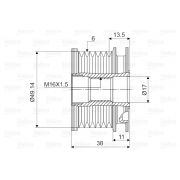 Слика 2 на механизам за слободен од на алтернатор VALEO New Part 588125