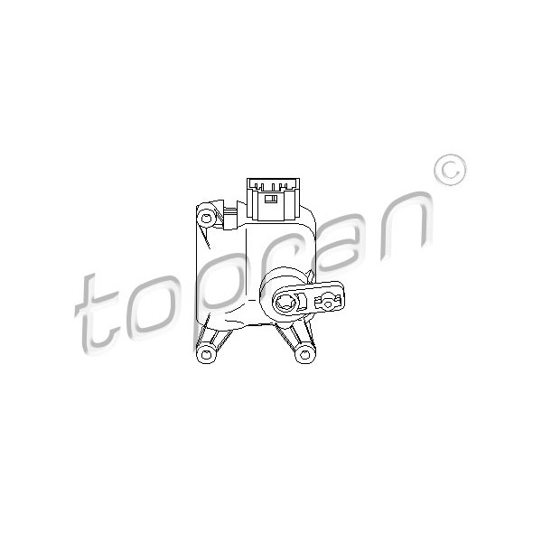 Слика на модул регулатор, вентил за мешање TOPRAN 111 096 за VW Jetta 4 Estate (1J6) 1.6 16V - 105 коњи бензин