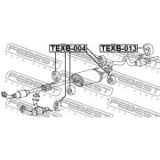 Слика 2 на монтажен комплет, издувен систем FEBEST TEXB-004