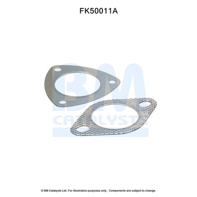 Слика на монтажен комплет, издувна цевка BM CATALYSTS FK50011 за Hyundai Excel Saloon (X-3) 1.3 - 60 коњи бензин