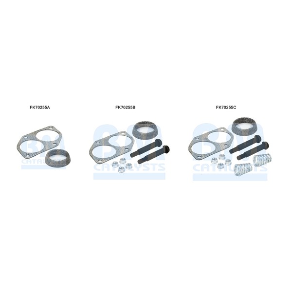 Слика на Монтажен комплет, издувна цевка BM CATALYSTS FK70255