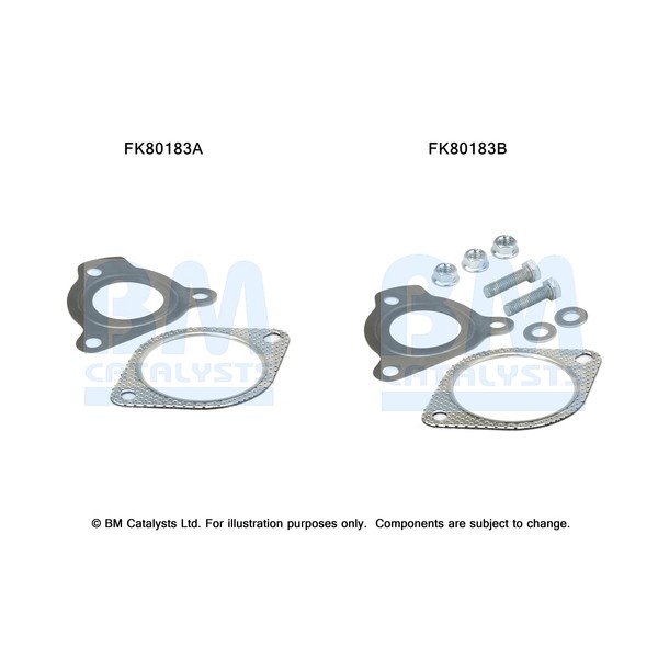 Слика на Монтажен комплет, катализатор BM CATALYSTS FK80183