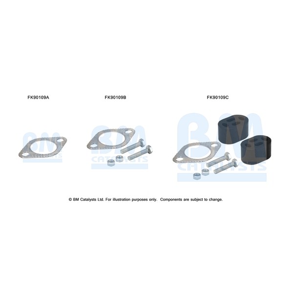 Слика на Монтажен комплет, катализатор BM CATALYSTS FK90109