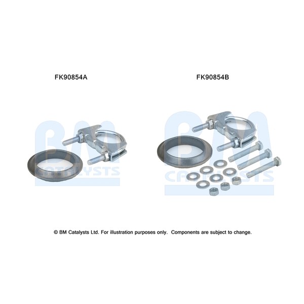 Слика на Монтажен комплет, катализатор BM CATALYSTS FK90854