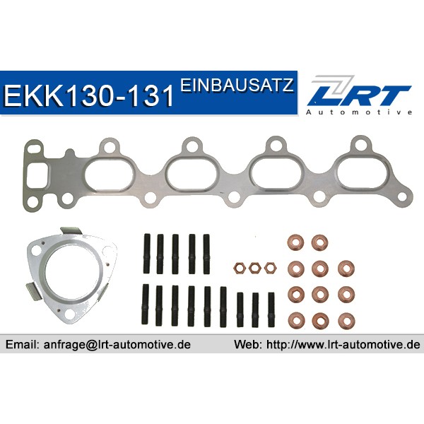 Слика на монтажен комплет, катализатор LRT EKK130-131 за Opel Astra H TwinTop 1.6 - 105 коњи бензин
