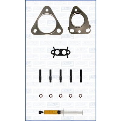Слика на монтажен комплет, турбина AJUSA JTC11592 за Renault Laguna 2 Sport Tourer (KG0-1) 2.0 dCi (KG1T) - 150 коњи дизел
