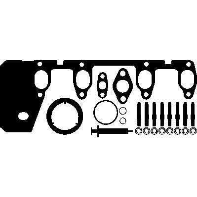 Слика на монтажен комплет, турбина ELRING 196.390 за Seat Toledo 3 (5P2) 1.9 TDI - 105 коњи дизел