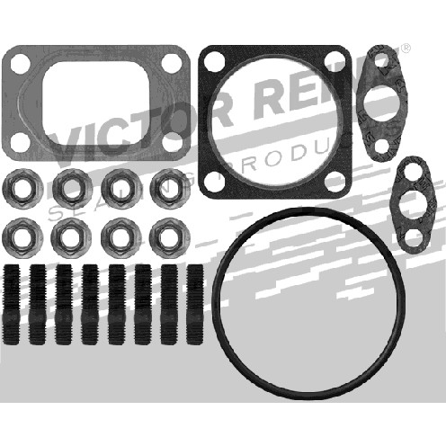 Слика на Монтажен комплет, турбина VICTOR REINZ 04-10120-01