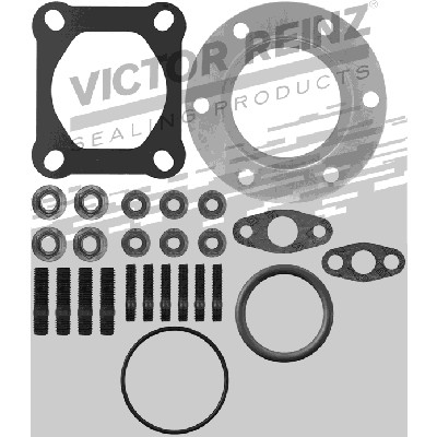 Слика на Монтажен комплет, турбина VICTOR REINZ 04-10140-01