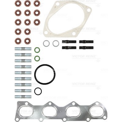 Слика на монтажен комплет, турбина VICTOR REINZ 04-10202-01 за VW Vento 3 Sedan (1K2) 1.4 TSI - 160 коњи бензин