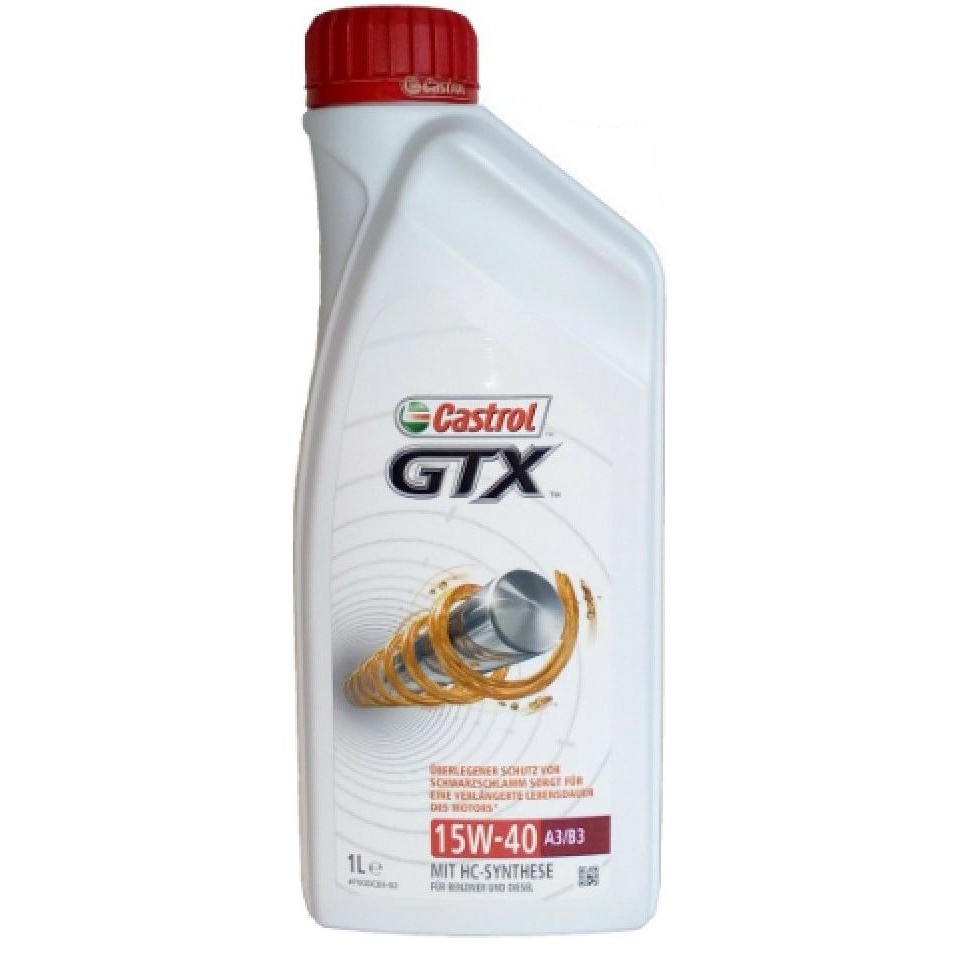Слика на Моторно масло CASTROL GTX A3/B3 15W40 1518B5 за Daihatsu Charade 4 G200,G202 1.3 - 60 коњи бензин